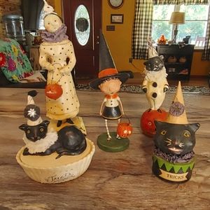 Halloween Figures set of 5